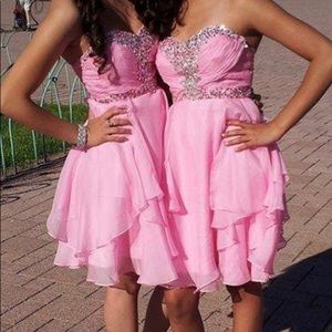 Gorgeous short pink dress